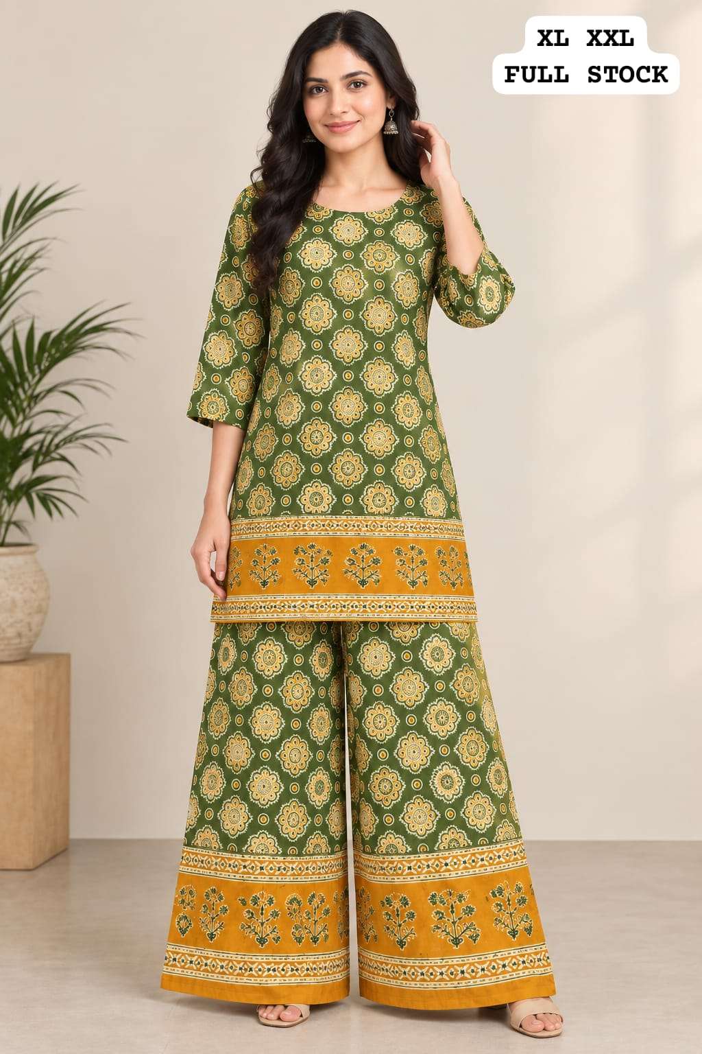 NAVRATRI SPECIAL CORD SET COTTON AJARAKH PRINT 2 PIECE ONLINE SHOP
